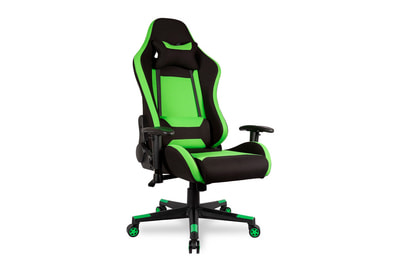 Кресло игровое College BX-3760 Black/Green - фото товара 1 из 7