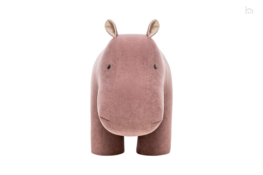  Пуф Hippo Ткань Omega 19 (розовый)/Ткань Omega 02 (бежевый) - фото товара 2 из 3