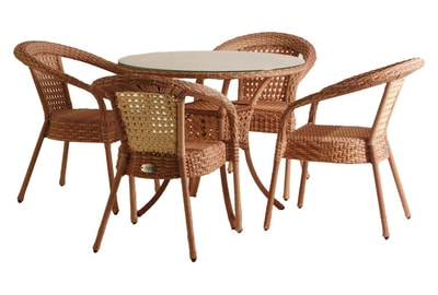Комплект садовой мебели с круглым столом Deco 4 KD4-50351900 - фото товара 1 из 1