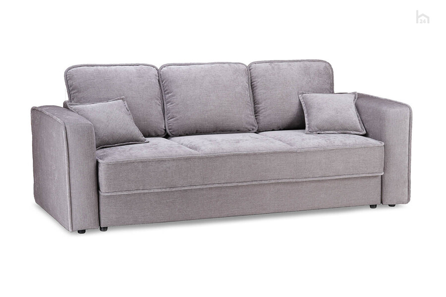  Прямой диван трехместный Скайфол Премиум Шенилл Juno Ash (серый) - фото товара 1 из 3
