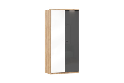 Шкаф распашной двустворчатый с зеркальной дверью Фиджи - фото товара 1 из 6