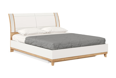 Кровать двуспальная с подъемным механизмом Бари - фото товара 1 из 16