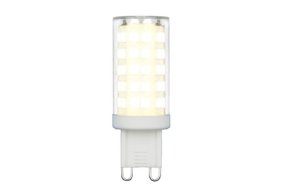 Лампа светодиодная Uniel G9 9W 3000K прозрачная LED-JCD-9W/3000K/G9/CL GLZ09TR UL-00006488 - фото товара 1 из 1