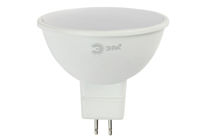 Лампа светодиодная ЭРА GU5.3 12W 6000K матовая LED MR16-12W-860-GU5.3 Б0049075 - фото товара 1 из 4