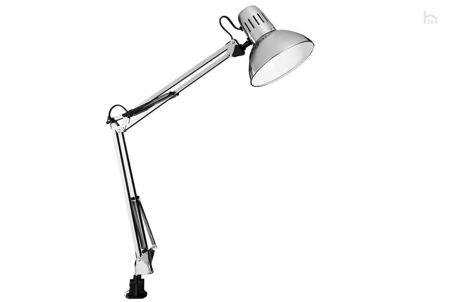  Настольная лампа Arte Lamp Senior A6068LT-1SS Серебро - фото товара 1 из 2
