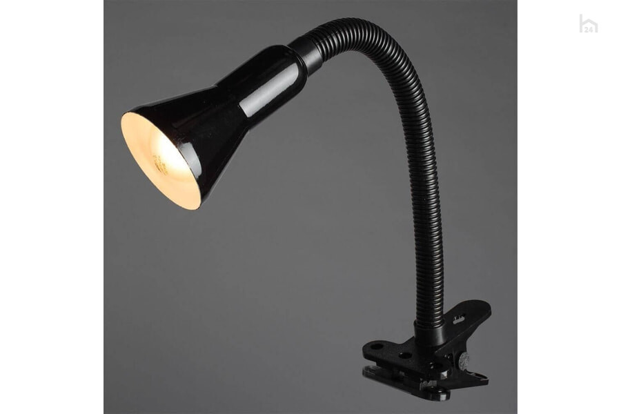  Настольная лампа Arte Lamp Cord A1210LT-1BK Черный - фото товара 3 из 3