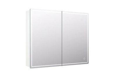 Шкаф для ванной зеркальный с LED подсветкой Geometry zsh.GEO.80.El - фото товара 1 из 6