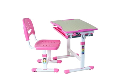 Комплект парта и стул-трансформеры FunDesk Piccolino pink - фото товара 1 из 3