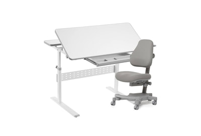 Комплект парта Colore grey и кресло Solidago grey - фото товара 1 из 5