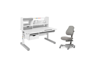 Комплект парта Pensare grey и кресло Solidago grey - фото товара 1 из 5