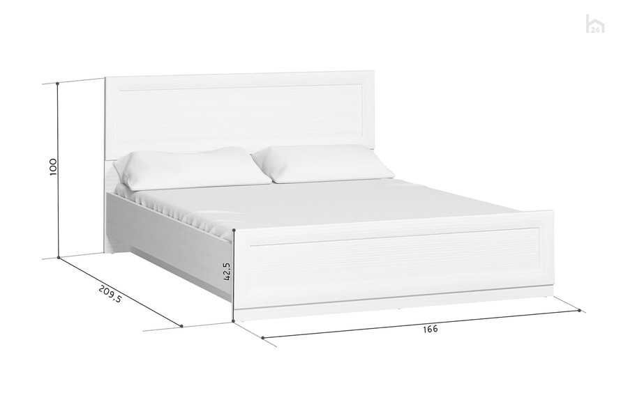 Двуспальная кровать B136-LOZ 160*200 Malta - фото товара 5 из 7