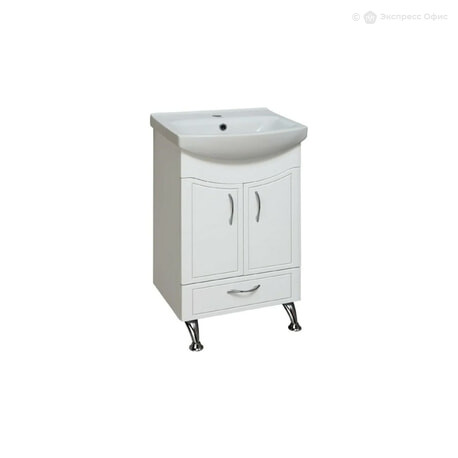 Тумба для ванной под умывальник Уют 50 Севилья 50 00000000792 Белый ...
