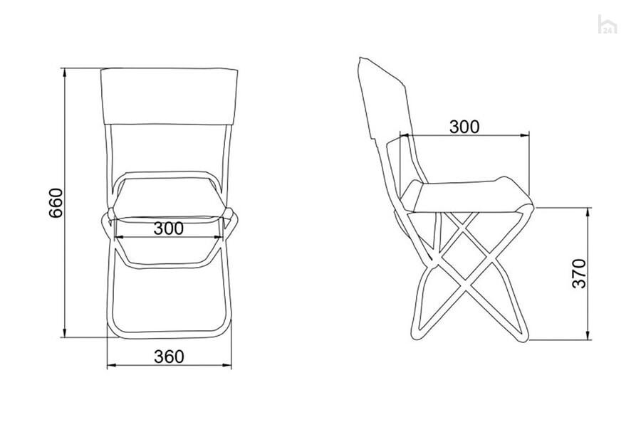 Как сделать складной стул со спинкой: чертежи, фото схемы